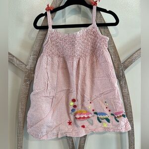 Mini Boden Girls Turtle Dress size 12-18 months